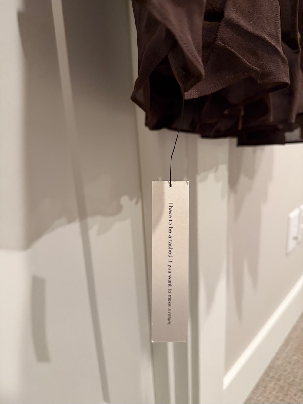 Reformation Maven Dress in chocolate mole size 8 - Picture 6 of 7